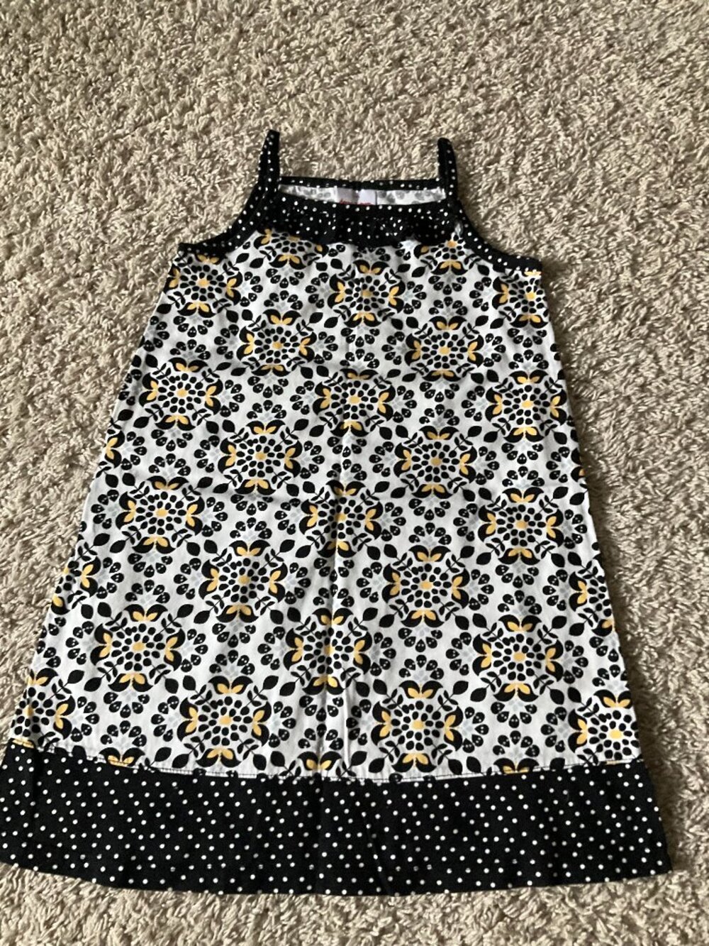 Hanna Andersson Sundress. Size  130 (US 8). Multicolor.  100% Cotton.